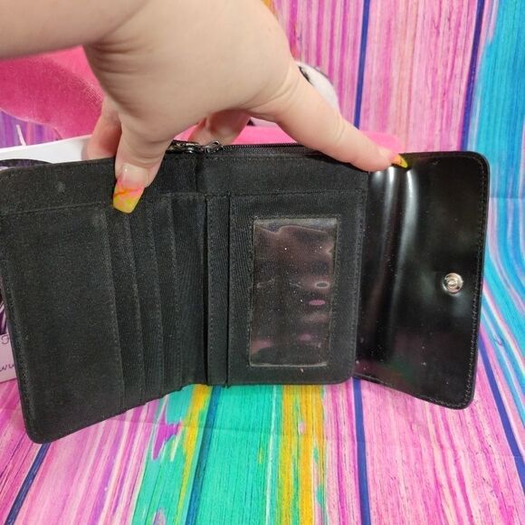 Gucci Black Wallet Bi-Fold Authentic  Vintage - Picture 8 of 11